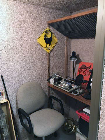 Office radio part of the sound room