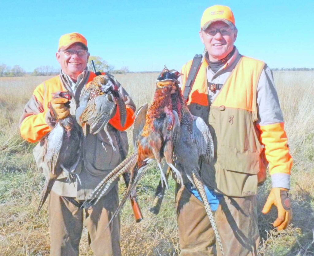 PIC- LARRY & GARY PHEASANTS