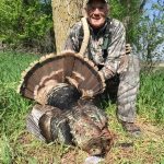Co-Host Gary Howey with his first Gobbler 2016